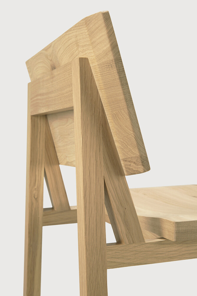 Oak N3 kitchen counter stool