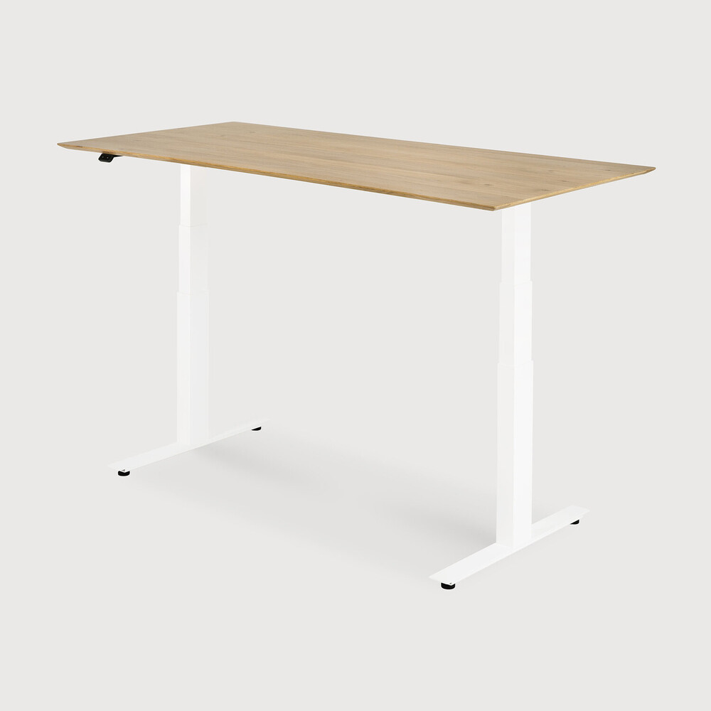 Ethnicraft bok shop adjustable desk