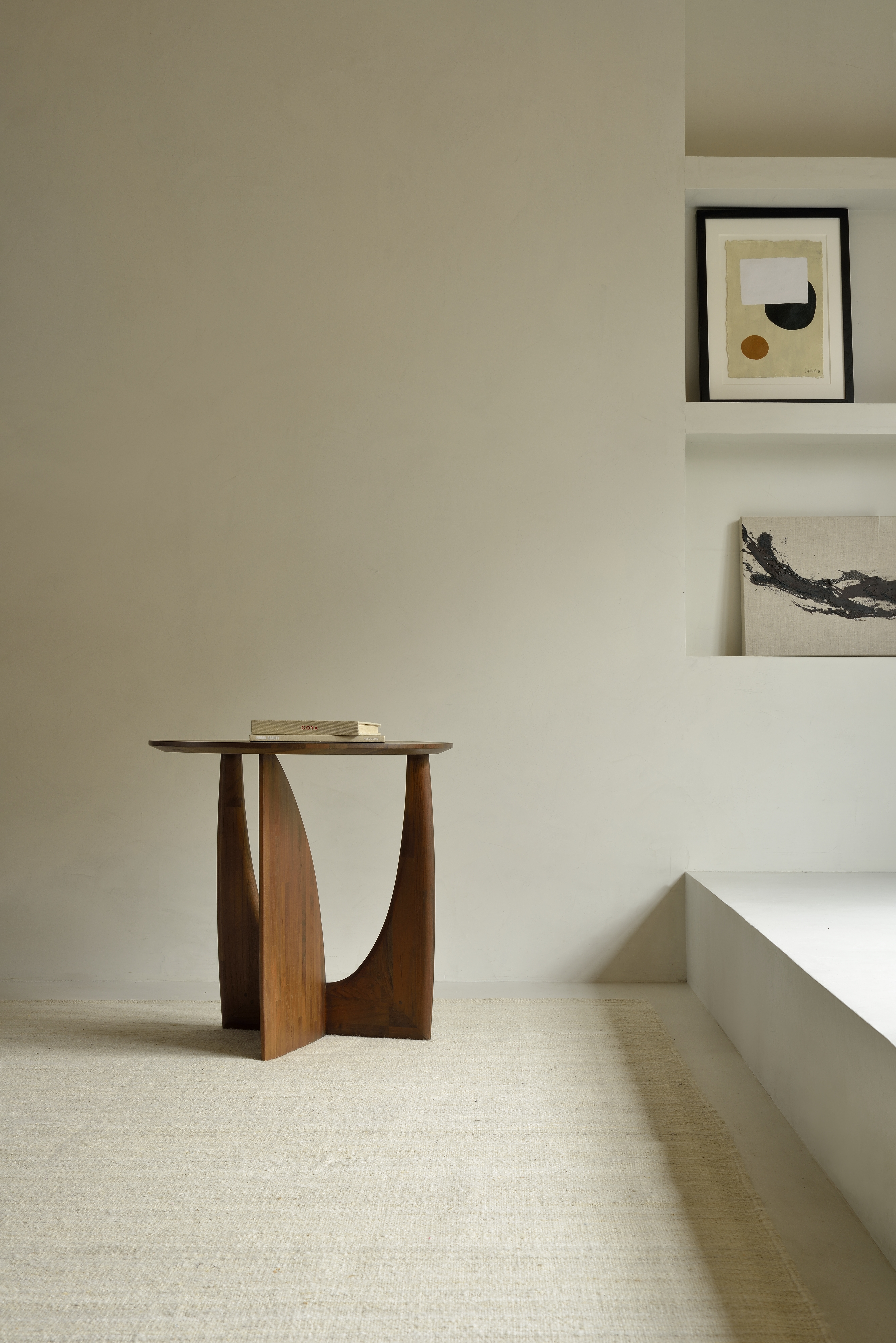 Ethnicraft Geometric bijzettafel — sfeerfoto · artikel 10196