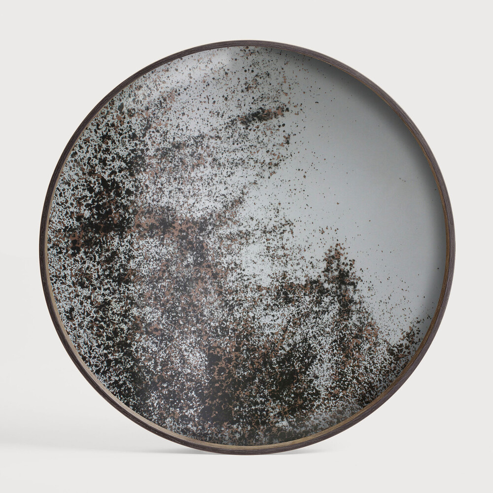 Aged mirror tray
