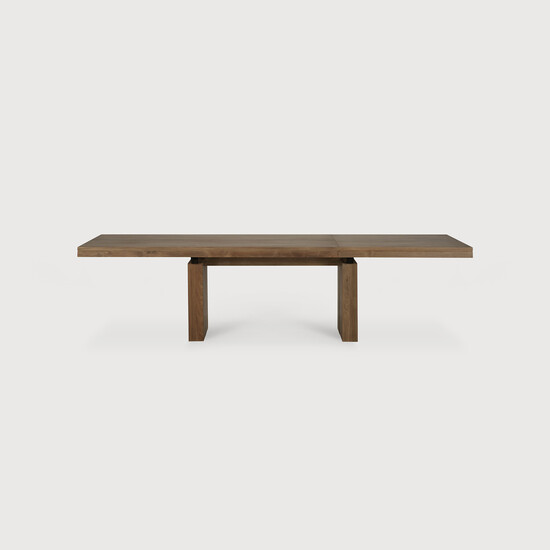 Ethnicraft Double uitschuifbare eettafel — productfoto · artikel 12066